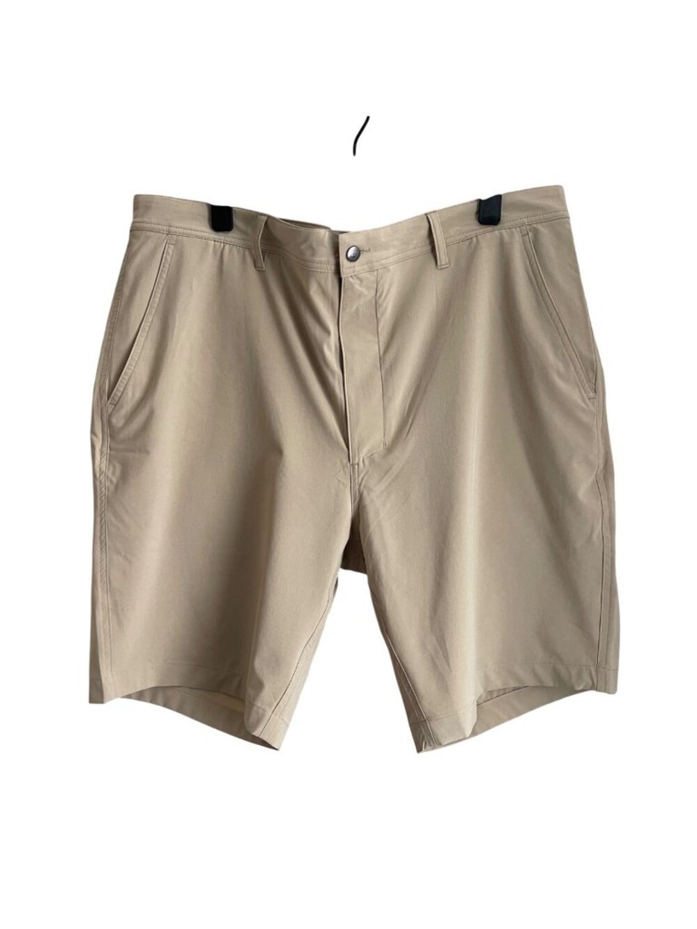 FootJoy Mens Golf Performance Shorts Size 38 Khaki Stretch Athletic Lightweight